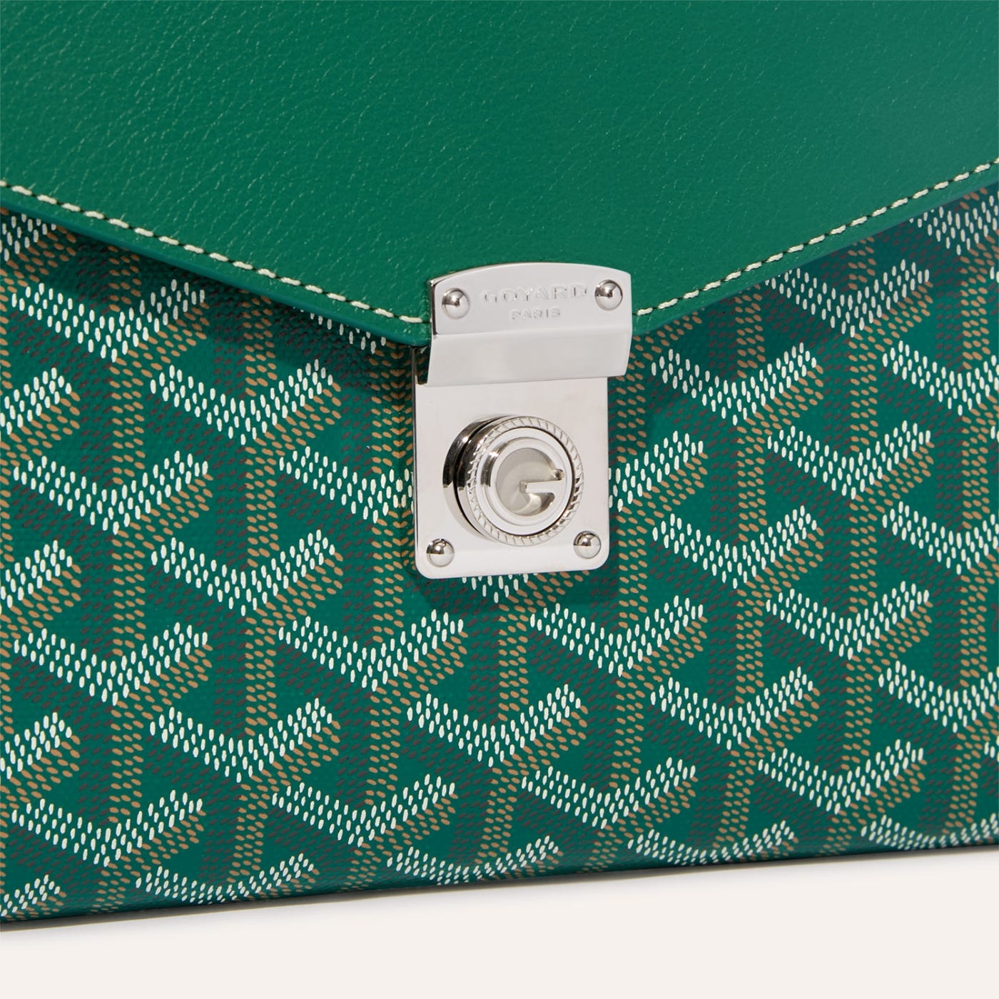 Goyard Chypre Wallet-Pouch Green - Image 6